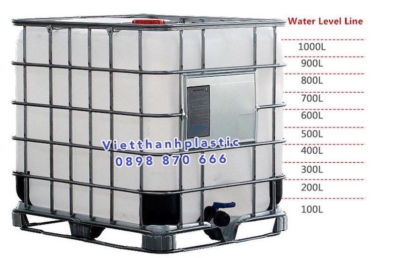 Bồn Nhựa Trắng 1000L