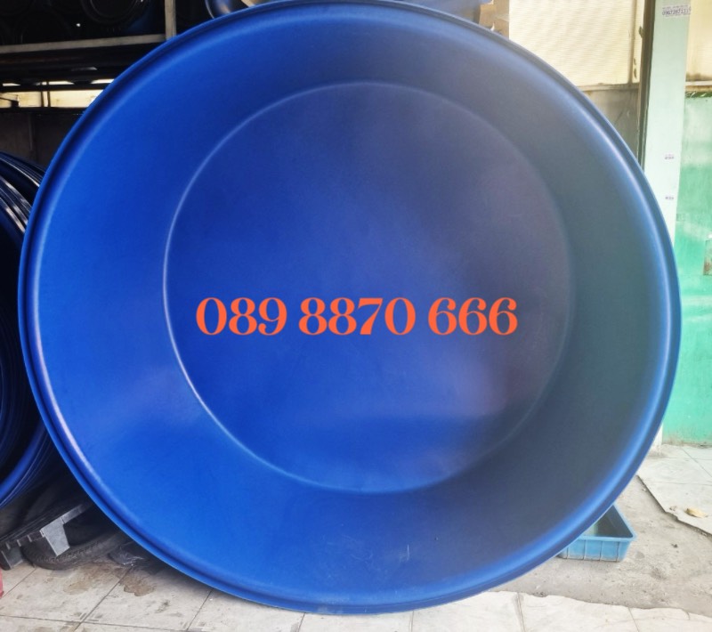 Thùng nhựa tròn 5000 lít phù hợp nuôi cá