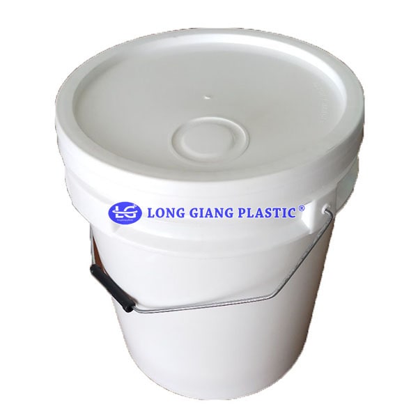 Thùng nhựa 20 lít nắp rót