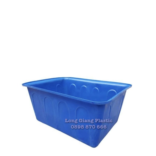 Thùng Nhựa chữ nhật 500 lít